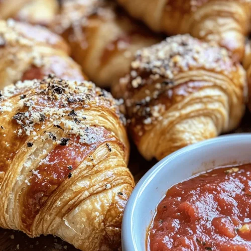 When it comes to comfort food, few dishes can rival the mouthwatering allure of Mozzarella Pepperoni Croissant Rolls. This recipe combines the flaky, buttery texture of croissants with the delicious, savory flavors of mozzarella cheese and pepperoni, creating a delightful treat that appeals to both kids and adults alike. Whether you’re looking for a quick appetizer for your next gathering, a satisfying snack for movie night, or even a fun meal option, these croissant rolls offer versatility and flavor that make them an instant hit.
