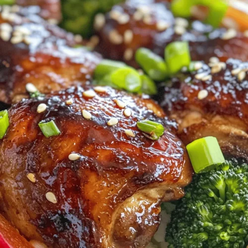 The Teriyaki Chicken Rice Bowl is more than just a meal; it’s a delightful fusion of flavors that captures the essence of Asian cuisine. Originating from Japan, this dish has gained immense popularity worldwide, thanks to its harmonious blend of sweet and savory elements. The tender chicken, coated in a glossy teriyaki sauce, paired with fluffy rice and fresh vegetables, makes for a satisfying and nutritious dish that appeals to both the palate and the eye.