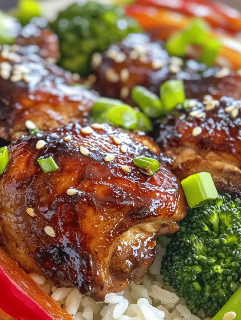 The Teriyaki Chicken Rice Bowl is more than just a meal; it’s a delightful fusion of flavors that captures the essence of Asian cuisine. Originating from Japan, this dish has gained immense popularity worldwide, thanks to its harmonious blend of sweet and savory elements. The tender chicken, coated in a glossy teriyaki sauce, paired with fluffy rice and fresh vegetables, makes for a satisfying and nutritious dish that appeals to both the palate and the eye.