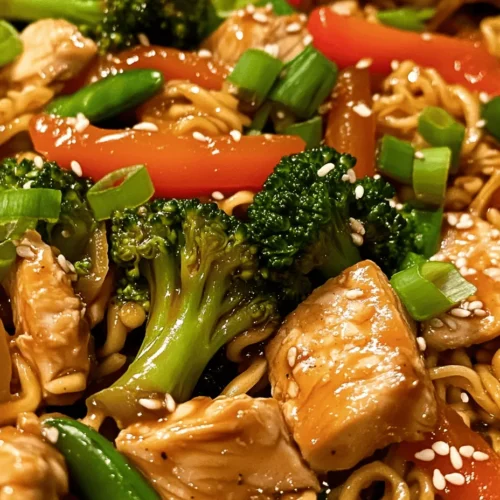 In recent years, stir fry dishes have surged in popularity, capturing the hearts and palates of home cooks and food enthusiasts alike. The versatility of stir frying allows for a quick and satisfying meal that showcases a variety of flavors and textures, making it a go-to method for busy weeknights. Among the myriad of options available, Chicken Ramen Stir Fry stands out as a delightful fusion of convenience and taste. This recipe combines the beloved elements of traditional ramen with the vibrant and wholesome characteristics of a stir fry, resulting in a dish that is both comforting and invigorating.