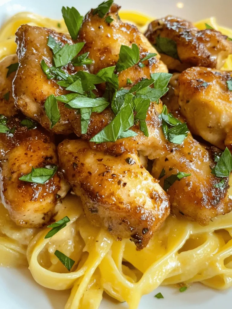 To truly appreciate the depth of flavor in Garlic Butter Chicken Bites with Savory Creamy Parmesan Pasta, it’s essential to understand the key ingredients that bring this dish to life. Each component plays a critical role in creating the ultimate comfort food experience.