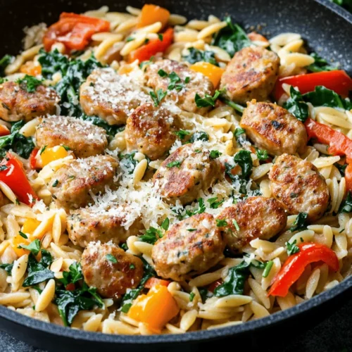 When it comes to quick and satisfying meal options, few dishes can compete with a creamy chicken sausage orzo skillet. This delightful one-pan recipe is not just easy to prepare but also packed with flavor and nutrition, making it a perfect choice for busy weeknights or even relaxed family dinners. In a world where time is often of the essence, one-pan meals have gained substantial popularity, allowing home cooks to whip up delicious dishes without the fuss of multiple pots and pans to clean.