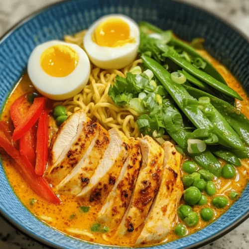 Ramen has become a beloved staple in global cuisine, renowned for its comforting, hearty nature and rich flavors. Originally from Japan, this noodle dish has transcended borders, evolving into various styles and interpretations that cater to diverse palates. Among the myriad of ramen variations, "Fiery Chicken Ramen with Creamy Garlic Sauce" stands out for its unique flavor profile that combines the heat of spicy chicken with the luscious creaminess of garlic sauce. This recipe not only tantalizes the taste buds but also provides a satisfying, nourishing meal that can be enjoyed by spice lovers and those who prefer a milder touch.