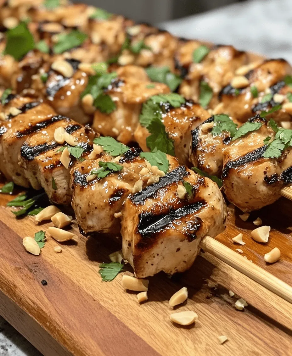 Delve into the vibrant flavors of Thai cuisine with our Easy Grilled Thai Chicken Skewers accompanied by a luscious peanut sauce. This dish not only tantalizes the taste buds but also offers a delightful grilling experience, making it perfect for summer barbecues or cozy family dinners. Packed with aromatic spices and a creamy dipping sauce, these chicken skewers are a fantastic way to impress your guests or satisfy a craving for something exotic. In this article, we will explore the ingredients, marinating process, grilling techniques, and flavor profiles that make this recipe a must-try.