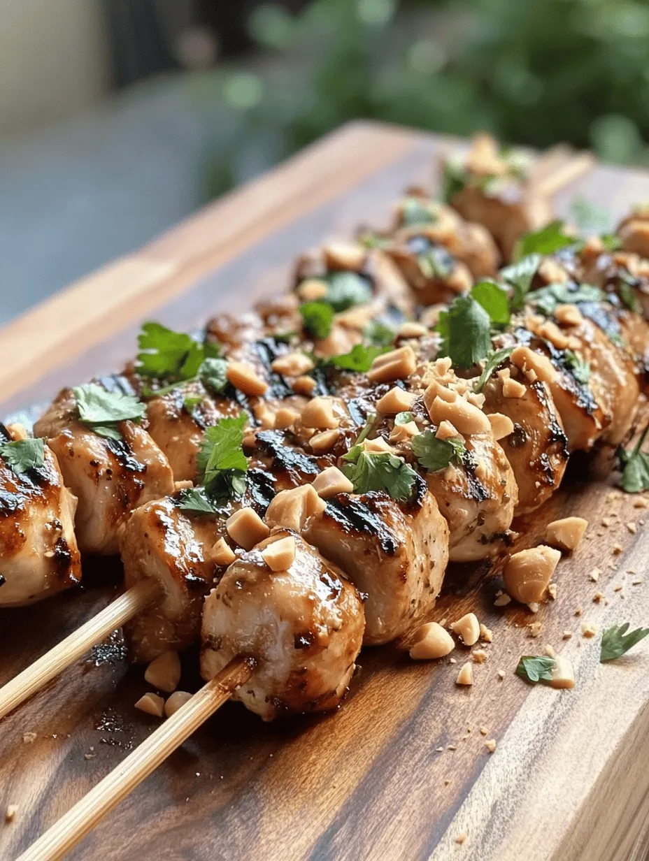 Delve into the vibrant flavors of Thai cuisine with our Easy Grilled Thai Chicken Skewers accompanied by a luscious peanut sauce. This dish not only tantalizes the taste buds but also offers a delightful grilling experience, making it perfect for summer barbecues or cozy family dinners. Packed with aromatic spices and a creamy dipping sauce, these chicken skewers are a fantastic way to impress your guests or satisfy a craving for something exotic. In this article, we will explore the ingredients, marinating process, grilling techniques, and flavor profiles that make this recipe a must-try.