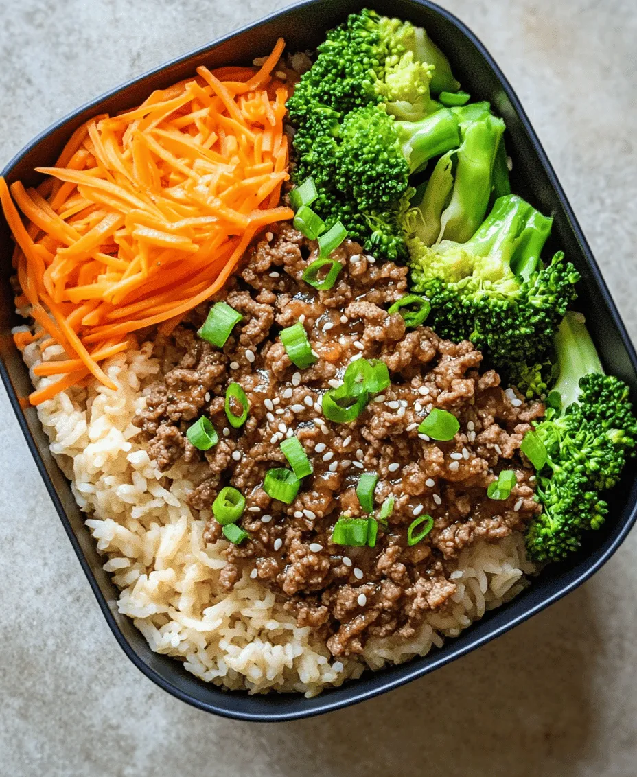 Korean cuisine is characterized by its bold flavors, vibrant colors, and harmonious balance of ingredients. It often emphasizes the use of fresh produce, fermented foods, and a variety of seasonings that create a depth of flavor in each dish. The K-Pop Korean Ground Beef Bowl embodies these characteristics perfectly, offering a delightful mix of textures and tastes that will leave your taste buds dancing.