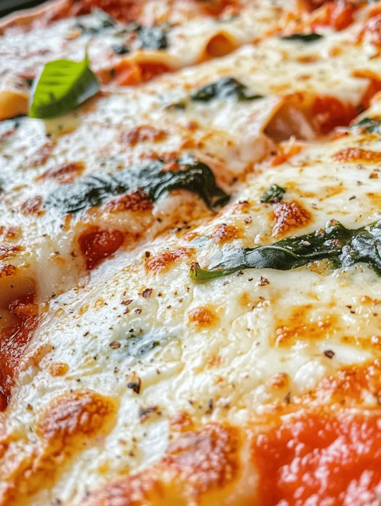 If you're looking for a comforting, nutritious, and easy-to-make dish that pleases both the palate and the eye, look no further than Easy Spinach and Ricotta Stuffed Shells. This Italian-inspired recipe features jumbo pasta shells filled with a luscious mixture of ricotta cheese, fresh spinach, and seasonings, all baked to perfection in a rich marinara sauce. Not only is this dish a delightful addition to family dinners, but it also caters to various dietary preferences, making it an excellent choice for gatherings or weeknight meals.