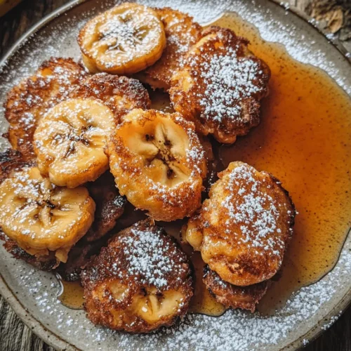 Welcome to the delightful world of Skillet Banana Fritters! This simple yet scrumptious dish transforms ripe bananas into a satisfying treat that is sure to please everyone in the family. Whether you are a busy parent searching for a quick dessert, a college student craving a late-night snack, or anyone looking to indulge in a delicious and comforting treat, banana fritters are the perfect solution. Not only are they easy to prepare, but they also deliver a burst of flavor that makes them irresistible.