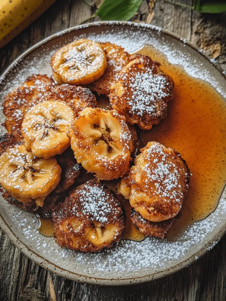 Welcome to the delightful world of Skillet Banana Fritters! This simple yet scrumptious dish transforms ripe bananas into a satisfying treat that is sure to please everyone in the family. Whether you are a busy parent searching for a quick dessert, a college student craving a late-night snack, or anyone looking to indulge in a delicious and comforting treat, banana fritters are the perfect solution. Not only are they easy to prepare, but they also deliver a burst of flavor that makes them irresistible.
