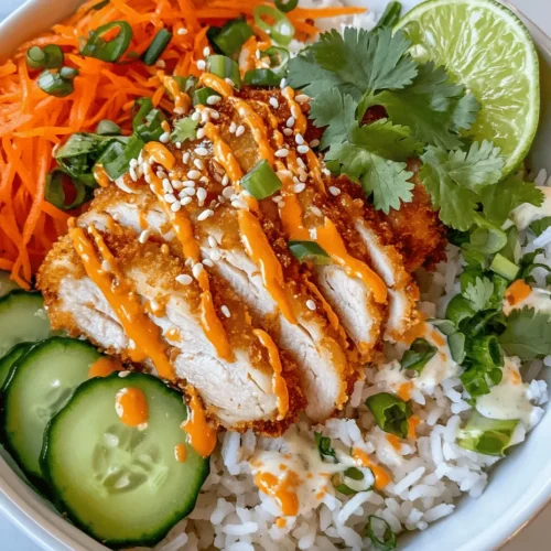 The Bang Bang Chicken Bowl is a delightful fusion dish that has captured the hearts and appetites of food lovers everywhere. Originating from Asian-inspired cuisine, this dish combines tender chicken with a creamy, spicy sauce that elevates the flavors to a whole new level. The appeal of the Bang Bang Chicken Bowl lies not only in its irresistible taste but also in its versatility; it’s perfect for a casual weeknight dinner or a more festive gathering. Within this bowl, you'll find a symphony of textures and flavors, from the crunch of fresh vegetables to the savory richness of the chicken and sauce.