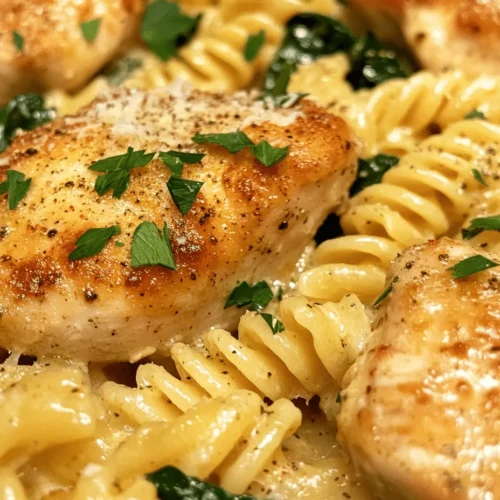 Welcome to the world of creamy indulgence with our Creamy Garlic Butter Chicken and Rotini in Parmesan Sauce! This dish is an irresistible combination of tender chicken, perfectly cooked rotini pasta, and a rich, velvety sauce that will have your taste buds dancing. Whether you’re looking for a quick weeknight dinner, a dish that will impress family at gatherings, or something special for a romantic occasion, this recipe ticks all the boxes.