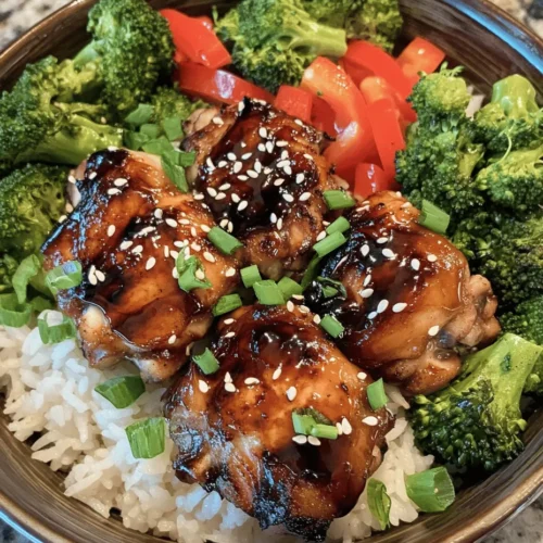 When it comes to choosing the right protein for your Sticky Chicken Rice Bowls, boneless, skinless chicken thighs are the star of the show. Unlike chicken breasts, which can dry out if overcooked, chicken thighs are known for their juiciness and rich flavor. This makes them an ideal choice for a dish where the chicken is marinated and cooked in a sticky sauce, allowing the meat to absorb all the wonderful flavors.