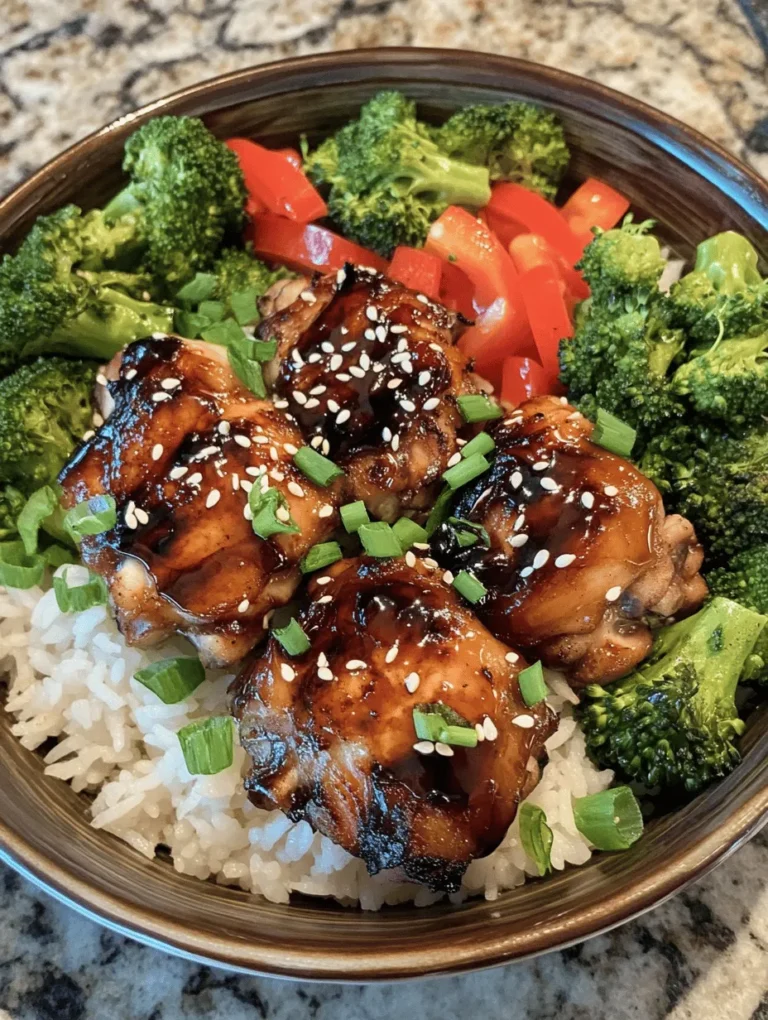 When it comes to choosing the right protein for your Sticky Chicken Rice Bowls, boneless, skinless chicken thighs are the star of the show. Unlike chicken breasts, which can dry out if overcooked, chicken thighs are known for their juiciness and rich flavor. This makes them an ideal choice for a dish where the chicken is marinated and cooked in a sticky sauce, allowing the meat to absorb all the wonderful flavors.