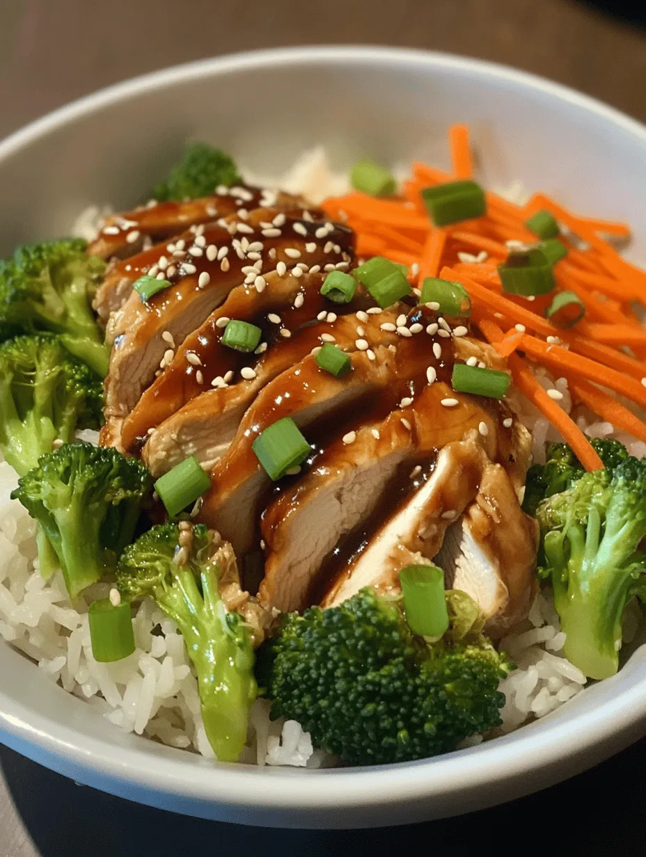 The Teriyaki Chicken Rice Bowl is a beloved dish that brings together the rich flavors of Japanese cuisine in an accessible and satisfying format. This dish is not only popular for its taste but also for its vibrant presentation, making it a favorite among food enthusiasts and home cooks alike. The harmonious balance of sweet and savory elements in the teriyaki sauce, combined with tender chicken and fresh vegetables, creates a mouthwatering experience that delights the senses.