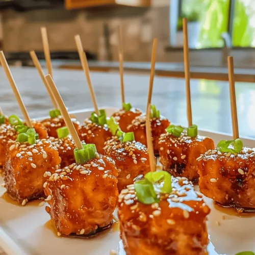 If you're looking for a recipe that seamlessly combines health and flavor, look no further than Crispy Honey Garlic Salmon Bites. This dish not only appeals to the palate but also addresses the growing trend of healthy eating without sacrificing taste. Imagine succulent pieces of salmon, coated in a crispy breading, tossed in a sweet and savory honey garlic sauce, creating a delightful explosion of flavors with every bite. The balance of sweetness from the honey, umami from the soy sauce, and the satisfying crunch of crispy salmon makes this dish a standout option for any meal or gathering.