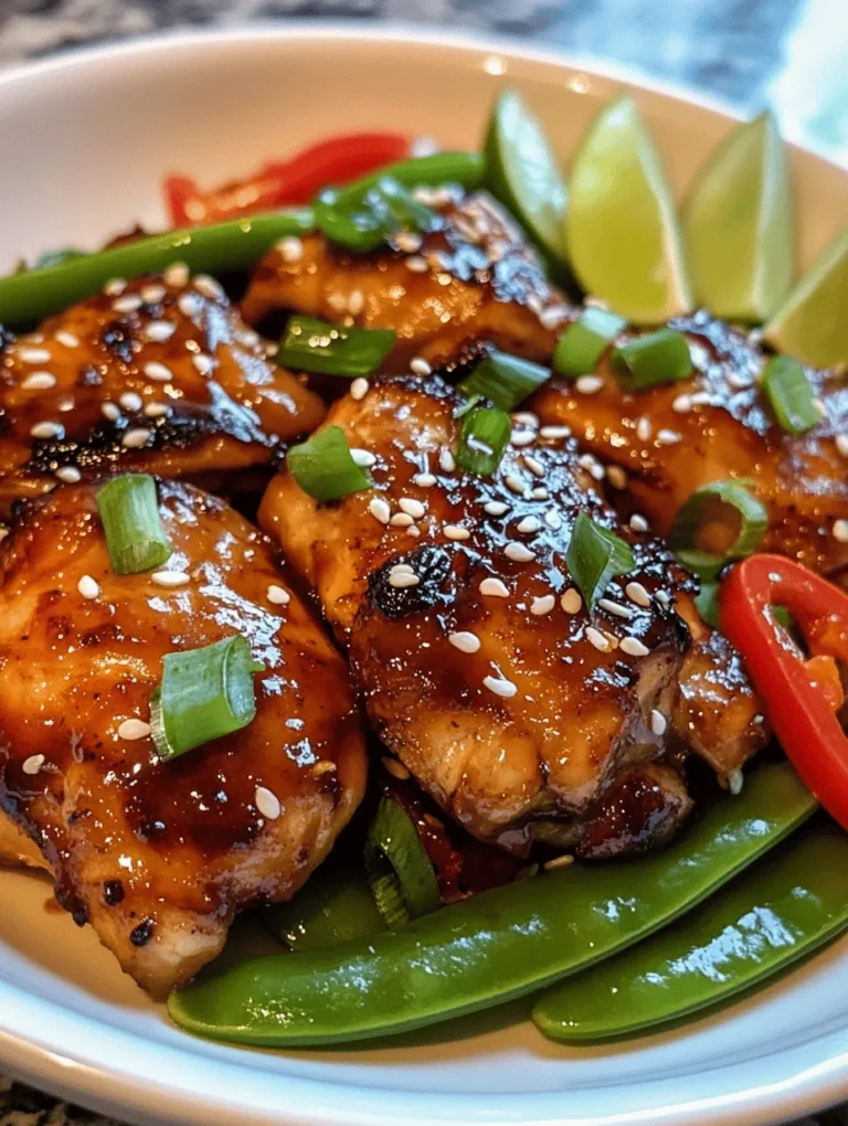 Thai cuisine is renowned for its vibrant flavors, balancing sweet, spicy, sour, and salty elements to create dishes that tantalize the taste buds. From the bustling streets of Bangkok to the serene beaches of Phuket, the influence of Thai cooking has spread globally, captivating culinary enthusiasts with its diverse flavor profiles and aromatic ingredients. Among the many delightful offerings of this cuisine, Sweet and Spicy Thai Chicken stands out as a favorite, merging the sweet notes of honey with the heat of chili, resulting in a dish that is both comforting and exciting.