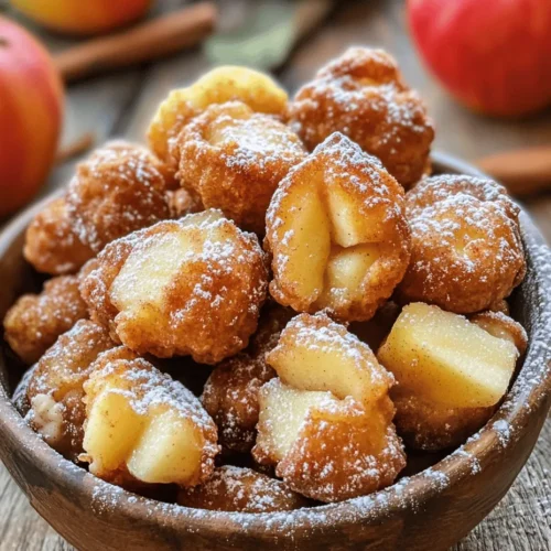Apple fritters have a rich history that traces back centuries, with origins that are as varied as the recipes themselves. The concept of frying dough dates back to ancient civilizations, but the specific combination of apples and dough to create fritters is believed to have emerged in Europe, particularly in German and Dutch cuisines. These early versions were often made as a way to use up surplus fruit, combining the natural sweetness of apples with a simple batter.