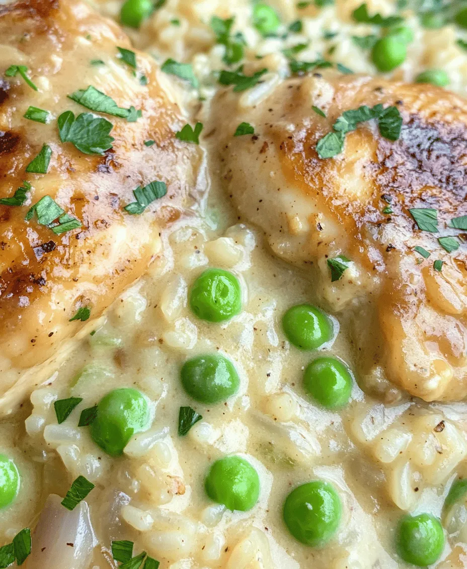 Creamy Smothered Chicken and Rice is the epitome of comfort food, combining tender chicken thighs, rich flavors, and fluffy rice into a delightful one-pan meal. This dish is perfect for busy weeknights or special family gatherings, providing a satisfying experience that warms both the stomach and the heart. The star of this recipe is the luscious sauce made from heavy cream and chicken broth, which envelops the chicken and rice, creating a dish that is as enjoyable to prepare as it is to eat.