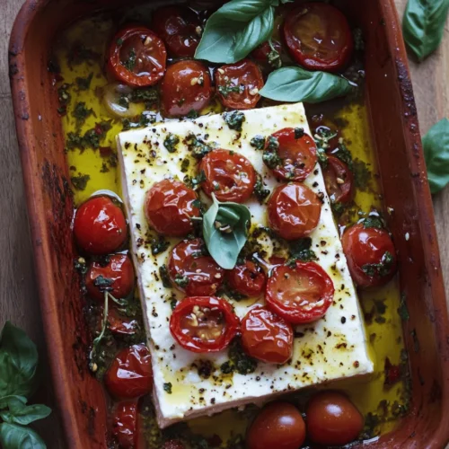 In recent years, the culinary world has experienced a remarkable trend that has captivated home cooks and food enthusiasts alike: baked feta pasta. This delightful dish perfectly marries simplicity with mouthwatering flavors, making it an ideal choice for both casual weeknight dinners and more elaborate gatherings. The Baked Feta Pasta Delight features a rich and creamy sauce crafted from baked feta cheese and roasted cherry tomatoes, showcasing how just a handful of quality ingredients can come together to create a truly extraordinary meal.