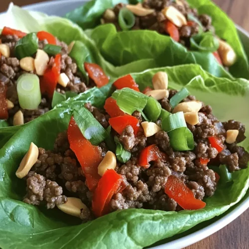 Asian cuisine is celebrated for its fresh, vibrant flavors that tantalize the taste buds and nourish the body. With a rich tapestry woven from diverse regional influences, it offers a culinary experience that is both exciting and satisfying. One standout dish that embodies these qualities is Asian-Style Ground Beef Lettuce Wraps. This delightful meal is not only a feast for the senses but also a healthy, customizable option that fits seamlessly into various dietary preferences.