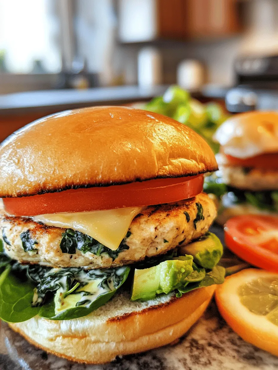 In recent years, the popularity of chicken burgers has surged as health-conscious diners increasingly seek alternatives to traditional beef patties. Chicken burgers not only provide a leaner protein source but also lend themselves to a variety of flavorful combinations that can cater to diverse palates. Today, we're diving into a delightful recipe that showcases the harmonious pairing of white cheddar cheese and fresh spinach within a juicy chicken burger.