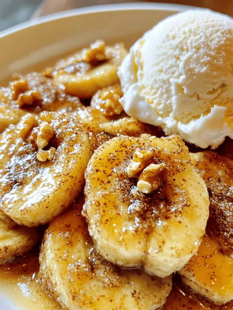 Imagine a dish that captures the essence of comfort and indulgence in every bite—a dish that transforms simple ingredients into a delightful treat that can be enjoyed any time of the day. Welcome to the world of pan-fried cinnamon bananas, a recipe that not only showcases the natural sweetness of ripe bananas but also highlights the warm, inviting flavors of cinnamon and butter. This easy-to-make dessert is perfect for a quick snack, a cozy breakfast, or an impressive after-dinner delight that will leave your guests asking for seconds.