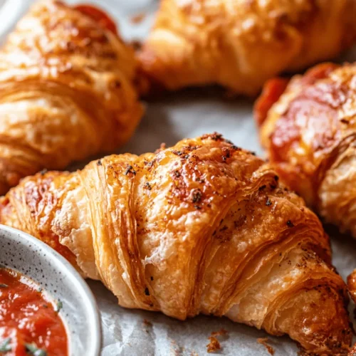 Delightful and savory, Mozzarella Pepperoni Croissant Rolls are a perfect blend of flaky pastry, gooey cheese, and zesty pepperoni. These irresistible snacks are not only quick to prepare but also serve as a fantastic addition to any gathering or a comforting treat for a cozy night in. Whether you're entertaining guests at a party or simply indulging in a homemade snack during a movie night, these croissant rolls bring a unique twist to traditional appetizers.
