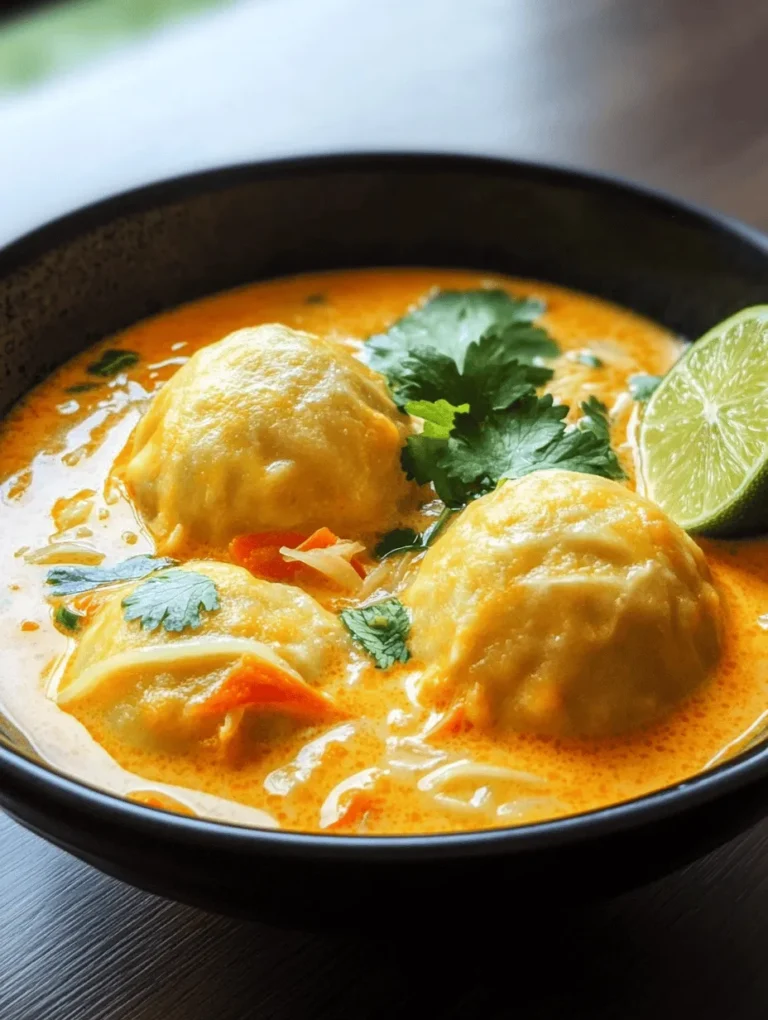 To create the best curry dumpling soup, you'll need a variety of key ingredients that work together to form a cohesive and flavorful dish. Below, we break down the essential components of this recipe into three main categories: dumpling ingredients, filling ingredients, and soup ingredients.
