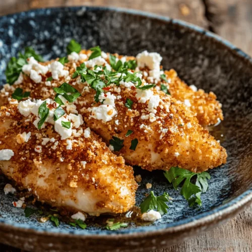 In the world of culinary delights, few dishes spark as much excitement as Crispy Hot Honey Feta Chicken. This dish is a harmonious blend of textures and flavors that tantalize the taste buds and leave a lasting impression. Imagine biting into tender, juicy chicken that’s enveloped in a crunchy, golden-brown crust, complemented by a drizzle of sweet and spicy hot honey and a sprinkle of creamy feta cheese. The combination of these elements creates a dish that is not only satisfying but also incredibly versatile, making it a perfect choice for both weeknight dinners and special occasions.