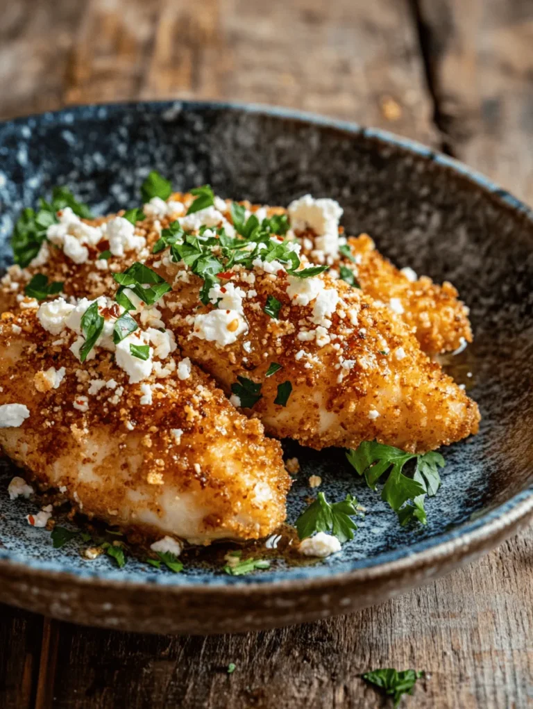 In the world of culinary delights, few dishes spark as much excitement as Crispy Hot Honey Feta Chicken. This dish is a harmonious blend of textures and flavors that tantalize the taste buds and leave a lasting impression. Imagine biting into tender, juicy chicken that’s enveloped in a crunchy, golden-brown crust, complemented by a drizzle of sweet and spicy hot honey and a sprinkle of creamy feta cheese. The combination of these elements creates a dish that is not only satisfying but also incredibly versatile, making it a perfect choice for both weeknight dinners and special occasions.