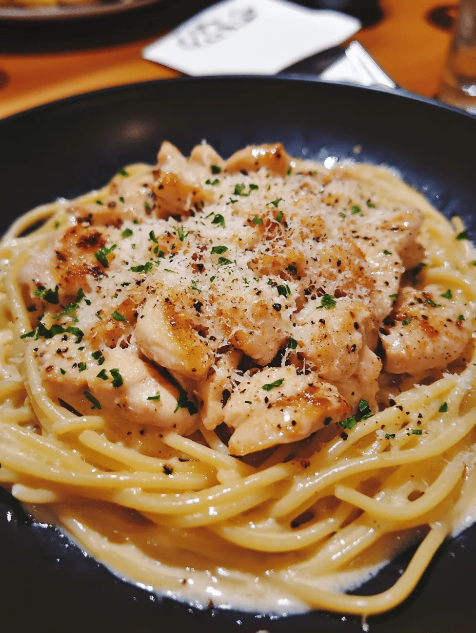 Chicken Carbonara is a delightful twist on a classic Italian dish that has won the hearts of many food lovers around the world. Traditionally, Carbonara is a Roman pasta dish made with eggs, cheese, cured pork, and black pepper, creating a creamy and rich sauce that perfectly coats the pasta. While the original recipe is undeniably delicious, incorporating chicken into the mix offers a heartier alternative that is perfect for weeknight dinners or special occasions.