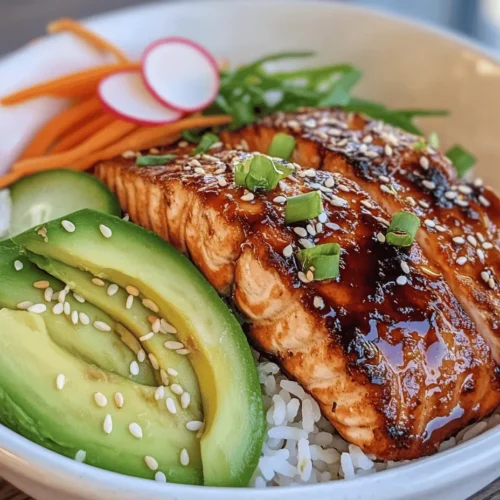 If you're on the hunt for a meal that marries health and flavor, look no further than the crispy salmon and rice bowl. This dish not only delivers a delightful combination of textures and tastes but also provides a nutritional punch that can make any meal feel elevated. Salmon, known for its rich flavor and buttery texture, pairs beautifully with the nutty essence of jasmine rice and a medley of fresh vegetables, ensuring every bite is packed with goodness.
