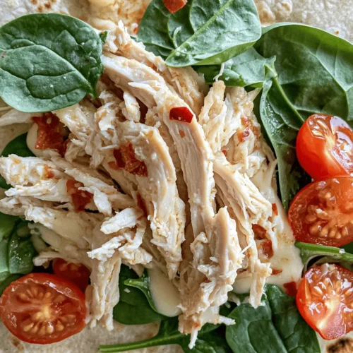 To make the Cheesy Garlic Chicken Wraps truly shine, it’s essential to choose high-quality ingredients that work harmoniously together. Let’s break down each component of this flavorful dish:
