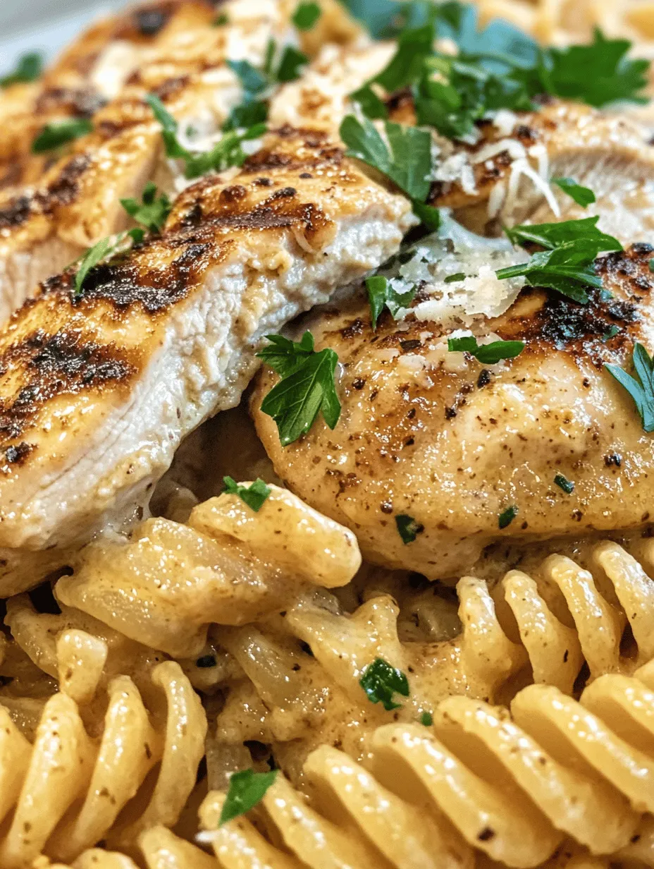 If you're searching for a dish that combines comfort, flavor, and ease of preparation, look no further than Creamy Garlic Butter Chicken & Rotini in Parmesan Sauce. This dish marries tender chicken breasts with al dente rotini pasta, all enveloped in a luscious, creamy sauce that is both rich and satisfying. It's no wonder that this recipe has become a favorite among families and food enthusiasts alike. The appeal lies not just in its taste, but also in its simplicity; it can be whipped up in under an hour, making it perfect for busy weeknights or leisurely weekends.