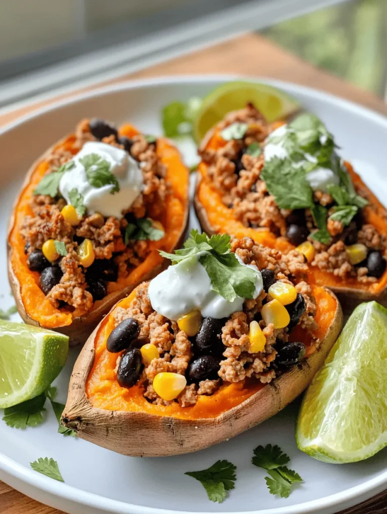 In the realm of wholesome and fulfilling meals, few dishes stand out quite like high protein ground turkey stuffed sweet potatoes. This enticing recipe emerges as a favorite among health-conscious eaters who prioritize nutrition without sacrificing flavor. By marrying the natural sweetness of sweet potatoes with lean ground turkey, nutrient-dense beans, and a medley of vibrant vegetables, this dish not only satisfies hunger but also provides a wealth of health benefits.