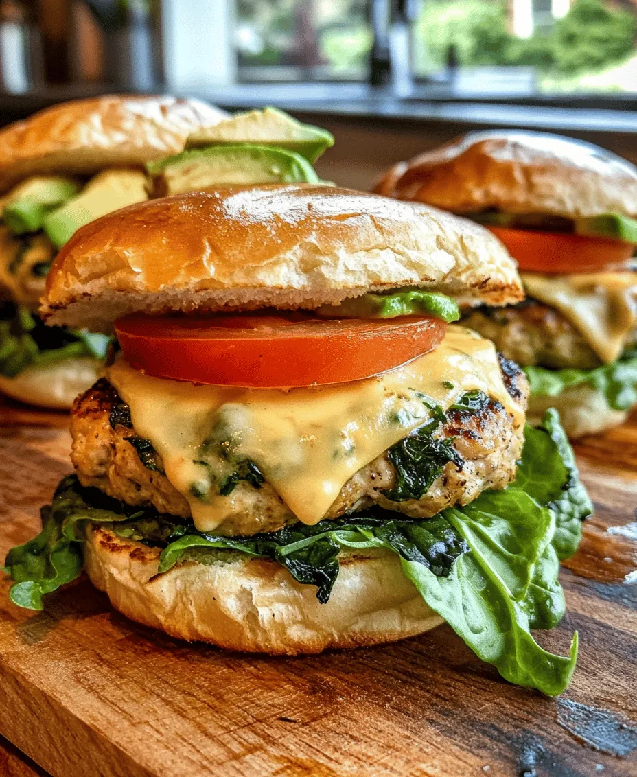 In recent years, chicken burgers have surged in popularity, becoming a go-to choice for health-conscious diners looking to enjoy a delicious alternative to traditional beef burgers. With their leaner profile and versatility, chicken burgers offer a satisfying option without compromising on flavor. In particular, the combination of white cheddar cheese and fresh spinach brings a delightful taste and impressive nutritional benefits to the table. This recipe for White Cheddar and Spinach Chicken Burgers is not only quick and easy to prepare but also perfect for weeknight dinners or casual gatherings with friends and family.