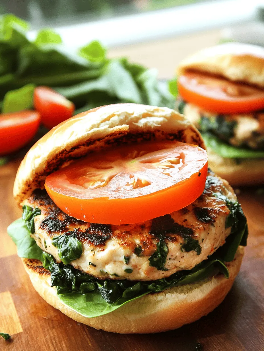 In recent years, chicken burgers have surged in popularity, becoming a go-to choice for health-conscious diners looking to enjoy a delicious alternative to traditional beef burgers. With their leaner profile and versatility, chicken burgers offer a satisfying option without compromising on flavor. In particular, the combination of white cheddar cheese and fresh spinach brings a delightful taste and impressive nutritional benefits to the table. This recipe for White Cheddar and Spinach Chicken Burgers is not only quick and easy to prepare but also perfect for weeknight dinners or casual gatherings with friends and family.