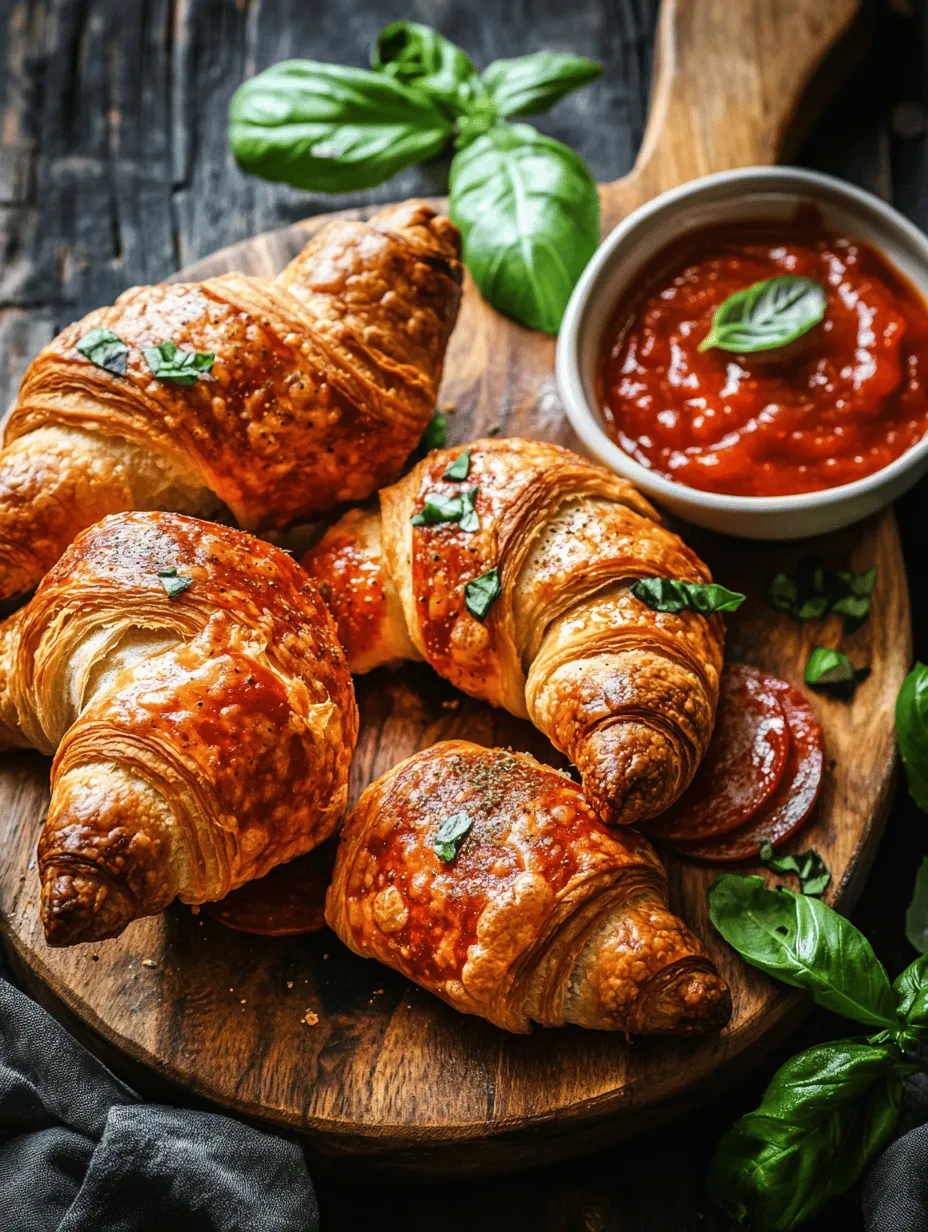 In recent years, creative croissant recipes have captured the hearts of home bakers and food enthusiasts alike. These flaky, buttery pastries have transcended their traditional role, evolving into a canvas for a myriad of fillings that cater to diverse tastes and occasions. Among the exciting variations of croissant recipes, Mozzarella Pepperoni Croissant Rolls stand out as a delightful snack or appetizer that combines the rich flavors of gooey mozzarella and savory pepperoni. Whether you're hosting a casual get-together or want to impress guests at a special event, these croissant rolls are sure to be a hit.