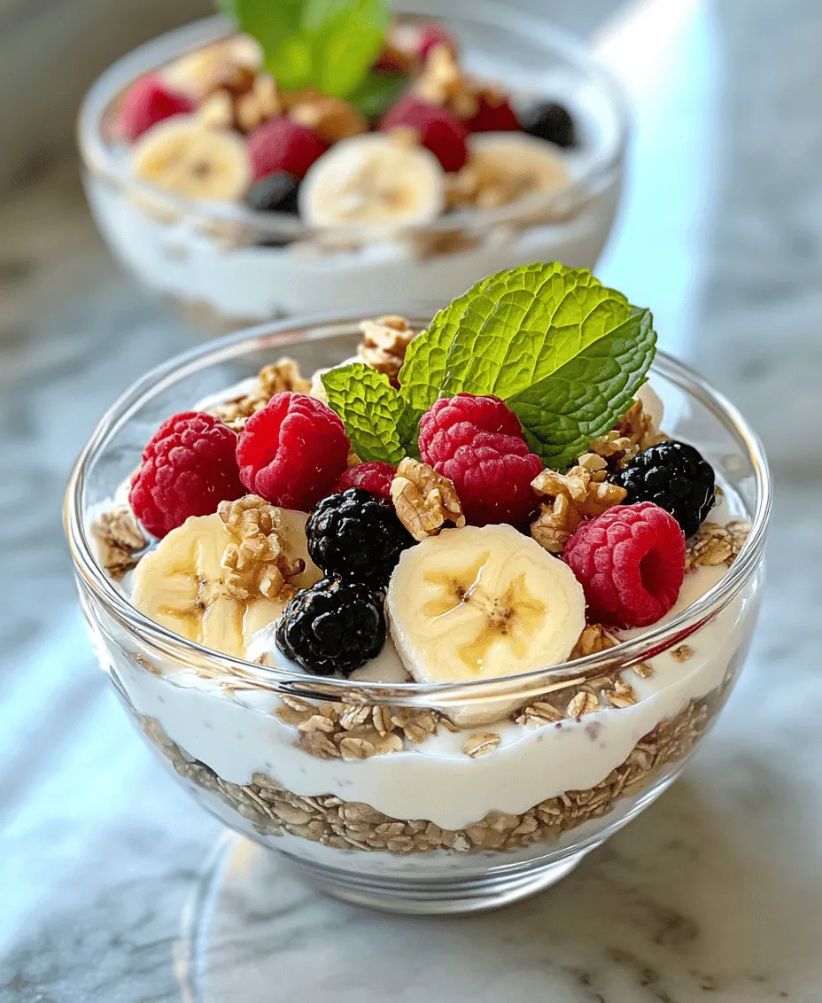 In today's fast-paced world, breakfast often takes a backseat, yet it's arguably the most important meal of the day. As we become more conscious of our health and nutrition, the demand for quick, easy, and nutritious breakfast options has surged. Among these, protein-packed breakfasts have gained immense popularity due to their ability to fuel the body, stabilize blood sugar levels, and keep us feeling satisfied for longer. One delightful recipe that embodies these qualities is the <strong>Protein-Packed Morning Bliss Bowl</strong>.” /></p></p><h3>Understanding the Calorie Content of Each Ingredient</h3></p><p>When crafting the perfect Protein-Packed Morning Bliss Bowl, it’s essential to understand the calorie content of each ingredient. This knowledge not only helps in managing daily caloric intake but also allows you to customize your bowl according to your dietary goals. Here’s a breakdown of some common ingredients used in this recipe:</p></p><p>– <strong>Greek Yogurt</strong>: A standard serving of non-fat Greek yogurt (about 150 grams) contains approximately 100 calories and provides around 20 grams of protein. This makes it a fantastic base for your bowl.</p></p><p>– <strong>Oats</strong>: Rolled oats are another cornerstone of this recipe. A half-cup serving contains roughly 150 calories and offers about 5 grams of protein, along with dietary fiber that supports digestive health.</p></p><p>– <strong>Fruits</strong>: Depending on the type, fruits can vary in calorie content. For instance, half a banana contains around 50 calories, while a handful of berries (about 1 cup) usually comes in at about 70 calories. Fruits are also rich in vitamins and antioxidants, adding both flavor and nutrition.</p></p><p>– <strong>Nut Butter</strong>: A tablespoon of almond or peanut butter packs about 95 calories and offers healthy fats and additional protein. It’s important to measure out this ingredient to keep the calorie count in check.</p></p><p>– <strong>Seeds</strong>: Chia seeds or flaxseeds, often sprinkled on top, provide about 60 calories per tablespoon and are excellent sources of omega-3 fatty acids and fiber.</p></p><p>By understanding the calorie content of these ingredients, you can easily create a Protein-Packed Morning Bliss Bowl that aligns with your nutritional needs, whether you are looking to lose weight, maintain your current weight, or gain muscle.</p></p><h3>How This Breakfast Fits Into a Balanced Diet</h3></p><p>A balanced diet consists of various nutrients that the body requires to function optimally. The Protein-Packed Morning Bliss Bowl incorporates several food groups, making it an excellent choice for a balanced breakfast. Here’s how it fits:</p></p><p>– <strong>Protein</strong>: The Greek yogurt and nut butter provide a substantial amount of protein, which is crucial for muscle repair and growth, especially if you engage in regular physical activity.</p></p><p>– <strong>Carbohydrates</strong>: Oats and fruits offer complex carbohydrates that supply sustained energy throughout the morning. This prevents the mid-morning crash that often follows sugary breakfasts.</p></p><p>– <strong>Fats</strong>: Healthy fats from nut butter and seeds contribute to satiety, keeping you fuller for longer and reducing the likelihood of unhealthy snacking later in the day.</p></p><p>– <strong>Vitamins and Minerals</strong>: Fresh fruits and seeds add essential vitamins (like vitamin C and various B vitamins) and minerals (such as potassium and magnesium), supporting various bodily functions.</p></p><p>Incorporating this breakfast bowl into your daily routine can help ensure that you start your day on the right nutritional foot, setting a positive tone for the meals that follow.</p></p><h3>Vitamins and Minerals</h3></p><p>The Protein-Packed Morning Bliss Bowl is not just a feast for the taste buds; it’s also a powerhouse of vitamins and minerals. Here’s a closer look at some of the key nutrients provided by the ingredients:</p></p><p>– <strong>Calcium</strong>: Greek yogurt is an excellent source of calcium, which is vital for bone health and muscle function.</p></p><p>– <strong>Vitamin C</strong>: Many fruits, particularly berries and citrus, provide vitamin C, which supports the immune system and promotes skin health.</p></p><p>– <strong>Fiber</strong>: Oats and chia seeds are high in dietary fiber, which aids in digestion and helps regulate blood sugar levels.</p></p><p>– <strong>Iron</strong>: Ingredients like oats and seeds also contribute to your iron intake, essential for transporting oxygen in the blood.</p></p><p>– <strong>Antioxidants</strong>: Berries, in particular, are packed with antioxidants that help combat oxidative stress and inflammation in the body.</p></p><p>By combining these ingredients into a single bowl, you’re not only enjoying a delicious meal but also providing your body with a broad spectrum of essential nutrients.</p></p><h3>Highlighting Key Nutrients Provided by the Ingredients</h3></p><p>1. <strong>Greek Yogurt</strong>: High in protein and calcium, Greek yogurt promotes muscle recovery and strengthens bones.</p></p><p>2. <strong>Oats</strong>: Rich in complex carbohydrates and fiber, oats provide sustained energy and support digestive health.</p></p><p>3. <strong>Fruits</strong>: Depending on the choice of fruit, you can gain a variety of vitamins, antioxidants, and natural sweetness.</p></p><p>4. <strong>Nut Butter</strong>: Loaded with healthy fats, nut butter supports heart health while also adding a delicious creaminess to the bowl.</p></p><p>5. <strong>Seeds</strong>: Chia and flaxseeds offer omega-3 fatty acids and additional fiber, enhancing the nutritional profile of your breakfast.</p></p><h3>The Overall Health Benefits of Incorporating This Recipe Into Your Routine</h3></p><p>Incorporating the Protein-Packed Morning Bliss Bowl into your daily routine offers numerous health benefits:</p></p><p>– <strong>Improved Energy Levels</strong>: The combination of protein, healthy fats, and complex carbohydrates provides sustained energy, helping you power through your morning activities.</p></p><p>– <strong>Weight Management</strong>: High-protein breakfasts have been shown to reduce hunger later in the day, making it easier to manage weight effectively.</p></p><p>– <strong>Enhanced Muscle Recovery</strong>: For those who exercise regularly, the protein-rich content aids in muscle repair and growth post-workout.</p></p><p>– <strong>Better Digestion</strong>: The fiber from oats and fruits supports healthy bowel movements and promotes gut health.</p></p><p>– <strong>Increased Nutrient Intake</strong>: Starting your day with a nutrient-dense breakfast sets a positive tone for the rest of your meals, encouraging healthier choices throughout the day.</p></p><h3>Variations to Suit Your Taste and Dietary Needs</h3></p><p>One of the joys of the Protein-Packed Morning Bliss Bowl is its versatility. You can easily adapt this recipe to suit your personal taste preferences and dietary requirements.</p></p><h4>Creative Twists on the Classic Recipe</h4></p><p>– <strong>Incorporating Seasonal Fruits for Variety</strong>: Change up the fruits based on what’s in season. In the summer, use juicy peaches and berries, while fall is perfect for apples and pears. This not only adds flavor but also enhances the nutritional profile.</p></p><p>– <strong>Using Flavored Greek Yogurt for Added Taste</strong>: Instead of plain Greek yogurt, try using flavored varieties (like vanilla or honey). Just be mindful of added sugars and choose options that fit your dietary goals.</p></p><p>– <strong>Exploring Different Nut Butters and Their Health Benefits</strong>: While peanut and almond butter are popular choices, consider trying cashew butter or sunflower seed butter for a different taste and nutritional profile.</p></p><h3>Making It Vegan</h3></p><p>For those following a plant-based diet, converting this recipe to a vegan option is simple:</p></p><p>– <strong>Substituting Greek Yogurt with Plant-Based Alternatives</strong>: There are many delicious plant-based yogurts available made from almond, coconut, or soy. Look for options that are fortified with protein and calcium.</p></p><p>– <strong>Alternative Sweeteners for Vegan Diets</strong>: Instead of honey, you can use maple syrup or agave nectar to sweeten your bowl naturally.</p></p><h3>Why This Recipe is Perfect for Meal Prep</h3></p><p>Meal prepping is a fantastic way to save time and ensure you always have a healthy breakfast ready to go. The Protein-Packed Morning Bliss Bowl is perfect for this approach.</p></p><h4>The Convenience of Meal Prepping</h4></p><p>– <strong>How to Prepare Multiple Servings in Advance</strong>: You can prepare the base of the bowl (Greek yogurt, oats, and nut butter) in advance and store it in individual containers. Add fresh fruits and toppings just before serving to keep them fresh.</p></p><p>– <strong>Storage Tips to Keep Your Breakfast Fresh</strong>: Use airtight containers and store your prepared bowls in the refrigerator. Most ingredients will stay fresh for 3-5 days, making this an efficient choice for busy mornings.</p></p><h4>Benefits of a Protein-Packed Breakfast for Busy Mornings</h4></p><p>– <strong>The Time-Saving Aspect of Making This Bowl</strong>: With everything prepped, you can grab your breakfast and head out the door in minutes. This is particularly beneficial for individuals with hectic schedules.</p></p><p>– <strong>How a Nutritious Breakfast Can Enhance Your Daily Productivity</strong>: Starting your day with a protein-packed breakfast helps improve focus and cognitive function, allowing you to tackle your tasks with greater energy and efficiency.</p></p><h3>Conclusion: Embrace the Morning Bliss Bowl as Your Go-To Breakfast</h3></p><p>As we conclude our exploration of the Protein-Packed Morning Bliss Bowl, it’s clear that this recipe is more than just a meal; it’s a celebration of nutrition and flavor. By prioritizing protein and wholesome ingredients, you set the tone for a healthier day ahead. This simple yet versatile breakfast can be tailored to fit your lifestyle, making it an ideal choice for anyone seeking a quick, nutritious start to their morning routine.</p></p><p>Whether you enjoy it as a classic bowl or customize it with seasonal fruits and nut butters, the Protein-Packed Morning Bliss Bowl will not only satisfy your taste buds but also fuel your body with essential nutrients. Embrace this delicious bowl and enjoy the myriad of health benefits it brings to your daily life. Start tomorrow with a Protein-Packed Morning Bliss Bowl and feel the difference it makes in your day!</p><div id=