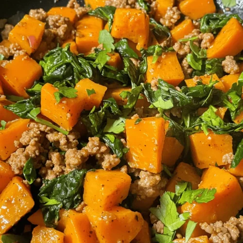 Are you searching for a deliciously satisfying meal that combines health and flavor in one pan? Look no further than the Sweet & Savory Ground Turkey Sweet Potato Skillet. This dish is not only easy to prepare but also packed with nutrients, making it a perfect choice for busy weeknight dinners or meal prep for the week ahead.