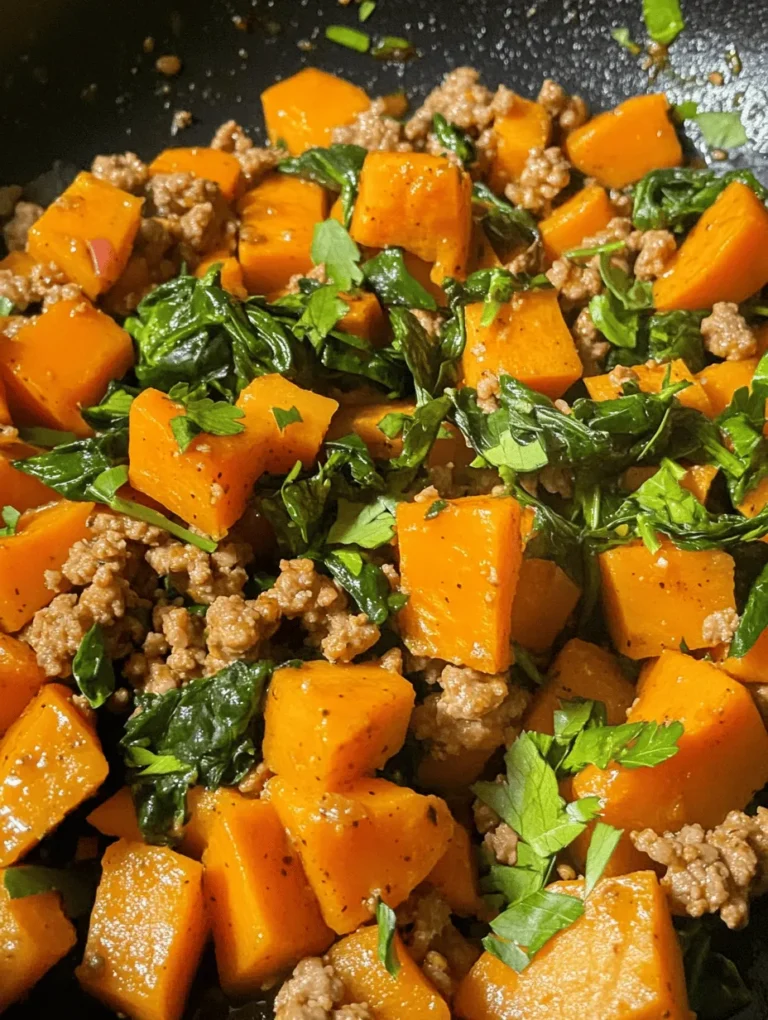 Are you searching for a deliciously satisfying meal that combines health and flavor in one pan? Look no further than the Sweet & Savory Ground Turkey Sweet Potato Skillet. This dish is not only easy to prepare but also packed with nutrients, making it a perfect choice for busy weeknight dinners or meal prep for the week ahead.