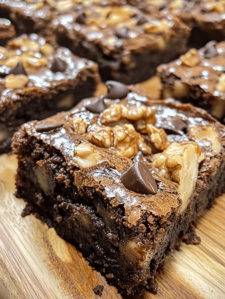 Imagine sinking your teeth into a warm, fudgy brownie that carries the sweet, comforting flavor of banana bread. Enter Banana Bread Brownies, a delightful fusion that combines two beloved treats into one irresistible dessert. This recipe is perfect for anyone looking to satisfy their sweet tooth while enjoying the wholesome goodness of bananas. Both banana bread and brownies have their own devoted fan bases, and this innovative blend is sure to win over anyone who tries it.