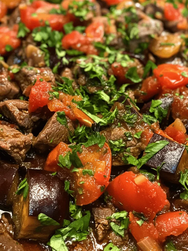 Khoresh Bademjan is a beloved traditional Persian dish that captures the essence of Middle Eastern cuisine with its rich flavors and comforting nature. This delectable eggplant stew, often served alongside fluffy saffron rice, showcases the distinct culinary traditions of Iran and has become a staple in many households. The heart of Khoresh Bademjan lies in its ingredients, primarily the eggplant, which plays a pivotal role in the dish’s flavor profile and texture.