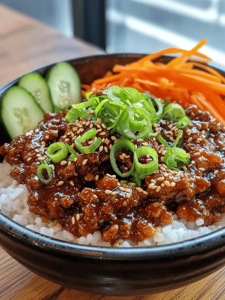 Korean cuisine has seen a significant rise in popularity over the past few years, captivating the hearts and palates of food lovers all around the globe. Known for its bold flavors, vibrant colors, and a perfect balance of sweet, savory, and spicy elements, Korean dishes offer an exciting culinary adventure. One standout recipe that perfectly encapsulates the essence of Korean cooking is the Korean Ground Beef Bowl. This dish is not only quick and easy to prepare but also provides a satisfying meal that can be enjoyed any night of the week.