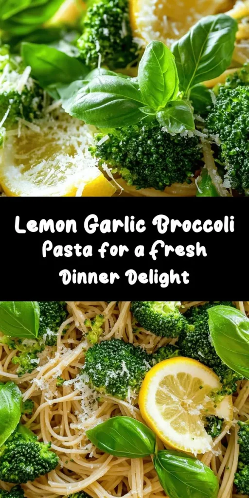 Elevate your dinner routine with this vibrant Broccoli Bliss Pasta! This delightful recipe combines whole grain pasta with fresh broccoli, garlic, and a splash of lemon for a refreshing twist. Ready in just 25 minutes, it’s perfect for a quick weeknight meal or a cozy weekend dish. Tossed in olive oil and finished with optional Parmesan and fresh basil, this pasta is as tasty as it is healthy. Get ready to enjoy a bowl of happiness!