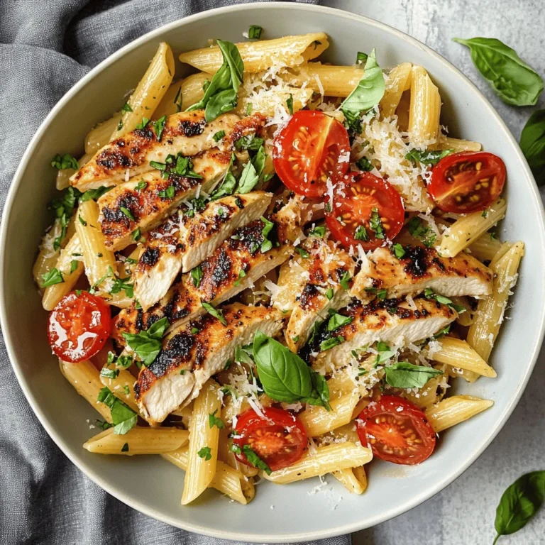 To create a truly exceptional Bruschetta Chicken Pasta, it's essential to understand the key ingredients that bring this dish to life. Each component plays a crucial role in achieving the perfect balance of flavor and nutrition.
