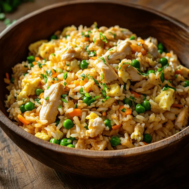 Chinese Chicken Fried Rice is a beloved staple that graces tables worldwide, known for its delightful combination of flavors and textures. This dish has transcended its humble origins in Chinese cuisine to become a favorite in countless households and restaurants, celebrated for its ability to turn leftover rice and chicken into a quick, satisfying meal. The beauty of chicken fried rice lies not only in its convenience but also in its versatility; it can be easily customized with various vegetables, proteins, and sauces to suit personal tastes.