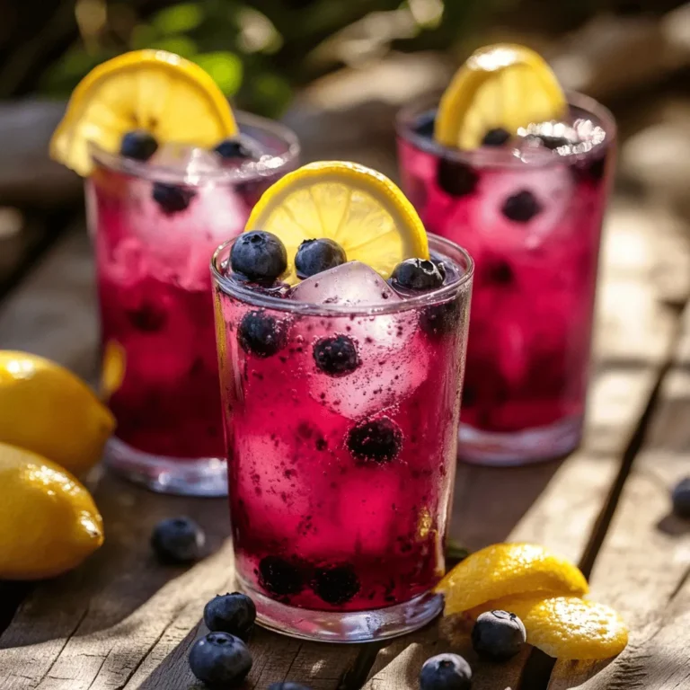 As the days grow longer and the sun shines brighter, the allure of a refreshing beverage becomes irresistible. Blueberry lemonade stands out as one of the quintessential summer drinks, seamlessly blending the vibrant flavors of juicy blueberries with the zesty brightness of freshly squeezed lemons. This delightful drink doesn't just serve as a thirst-quencher; it also packs a nutritional punch, brimming with antioxidants from the blueberries and a generous dose of vitamin C from the lemons.