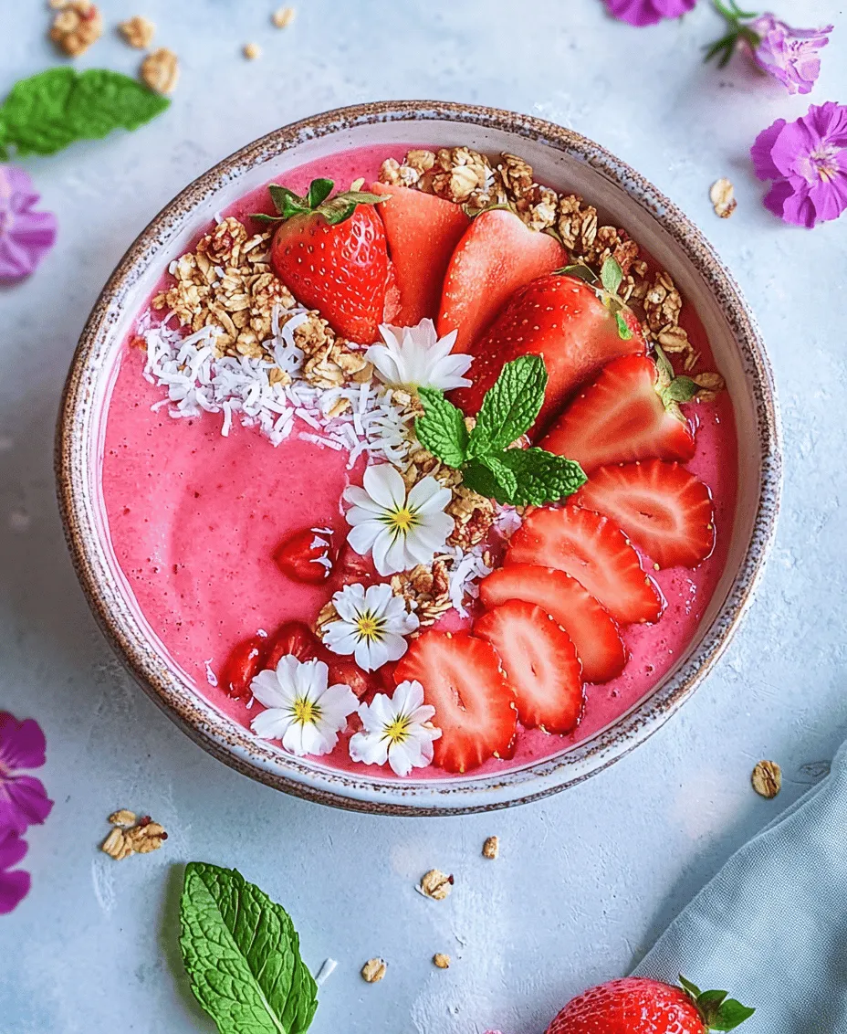 Smoothie bowls are an exciting twist on traditional smoothies, offering a thicker consistency that can be enjoyed with a spoon. The base can be crafted from a variety of fruits and vegetables, blended to perfection and topped with an array of delicious garnishes such as granola, nuts, seeds, and fresh fruits. This not only enhances the flavor but also adds appealing textures and nutritional benefits to your meal.