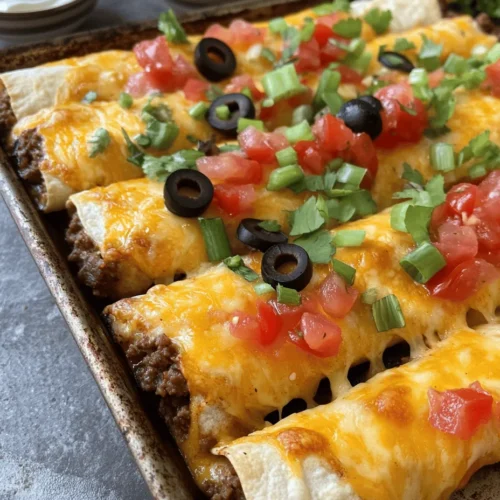 If you're looking for a dish that can effortlessly transition from casual family dinners to lively game nights, look no further than Cheesy Taco Sticks. This innovative recipe combines the beloved flavors of classic tacos wrapped in a warm, flaky crescent roll dough, making it an irresistible snack that's both delicious and easy to prepare. The appeal of Cheesy Taco Sticks lies not only in their mouthwatering taste but also in their versatility; they can be customized to suit various tastes and dietary preferences, ensuring that everyone at the table can enjoy them.